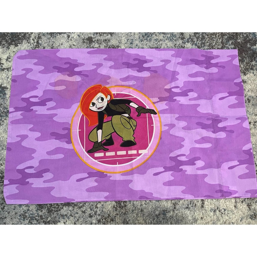 Vintage Disney Kim Possible Pillowcase